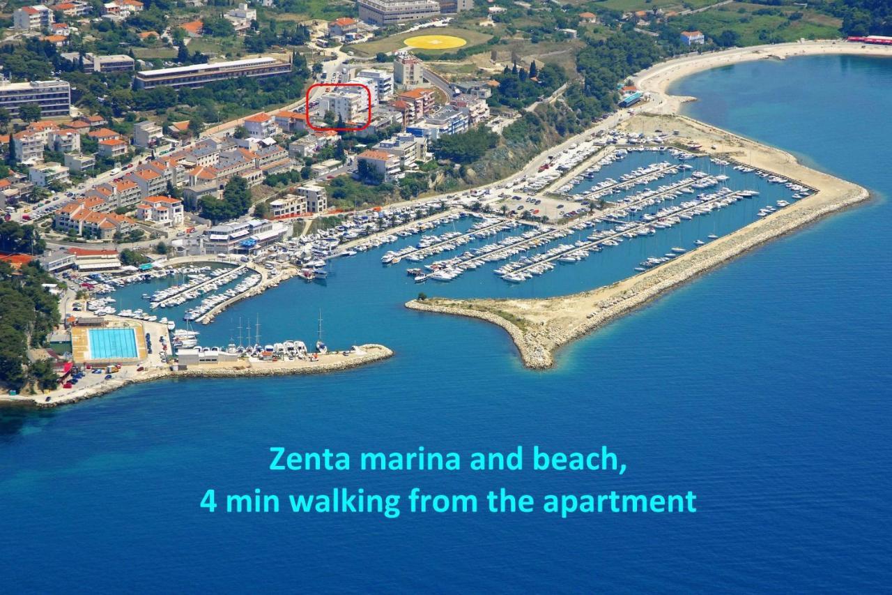 Modern Apt With Terrace 4 Min Walk To The Beach Split Kültér fotó