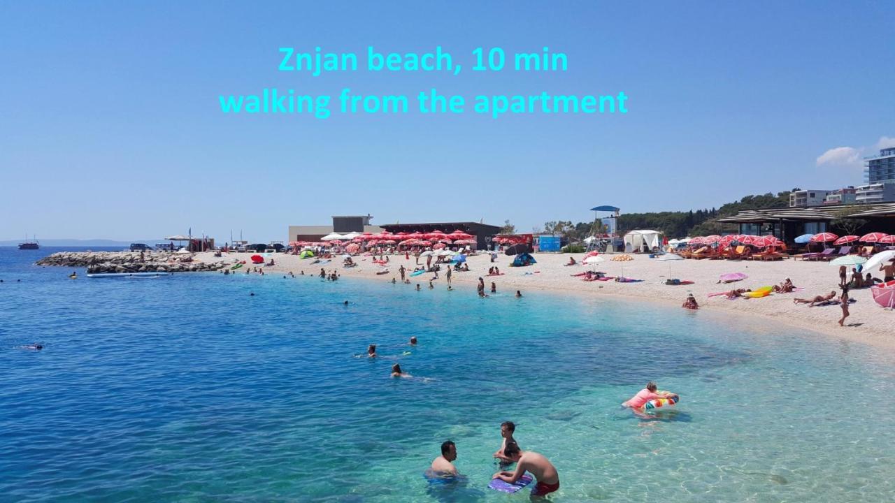 Modern Apt With Terrace 4 Min Walk To The Beach Split Kültér fotó